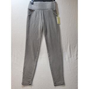 Yummy Leggings Womens Sm Gray Tummy Control Slim Athletic Workout Yoga Everyday